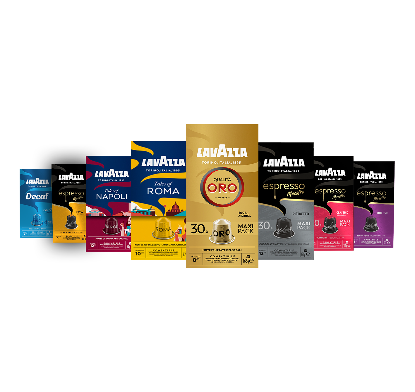 Coffret dégustation - 140 capsules Nespresso®