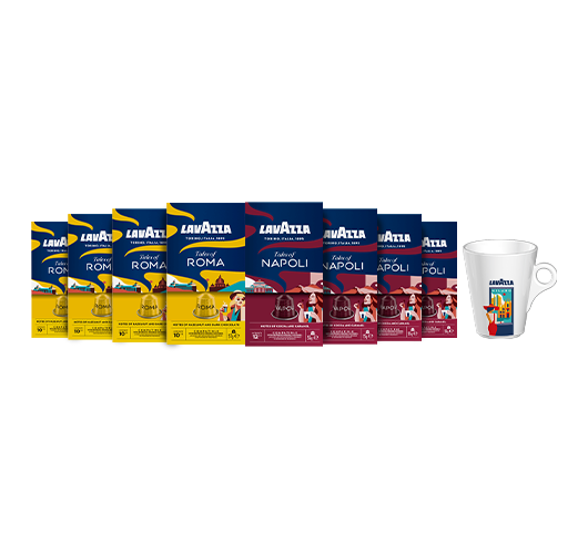 Kit de capsules Tales of Italy et mug