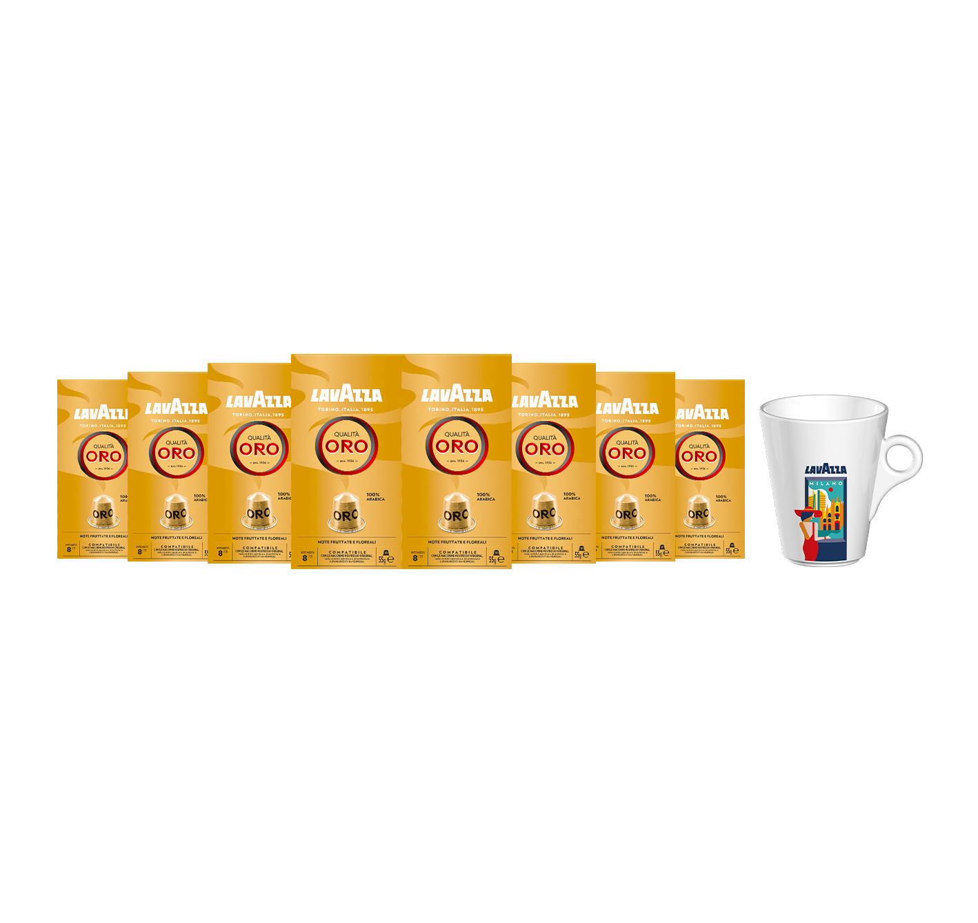 Lot de capsules Qualità Oro